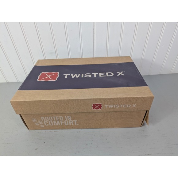 Twisted Mens Chukka Driving Moc MDM0075 Brown/Ivory USA Flag Casual Size 12M NOB main image 11